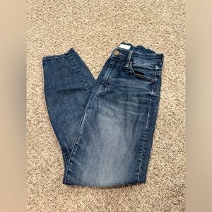 Mother high waisted looker crop jeans size 25 women’s